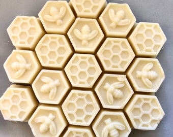 Honeycomb Bee Soaps | Bridal Shower Favor Soaps | Bee Soap | Favor Soaps | Baby Shower Bee Soap Favors | Handmade Soap Favors | Bee Soap