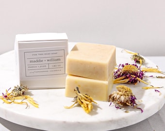 Custom Wedding Soap Favors: Handmade Artisan Soap, Personalized Labels