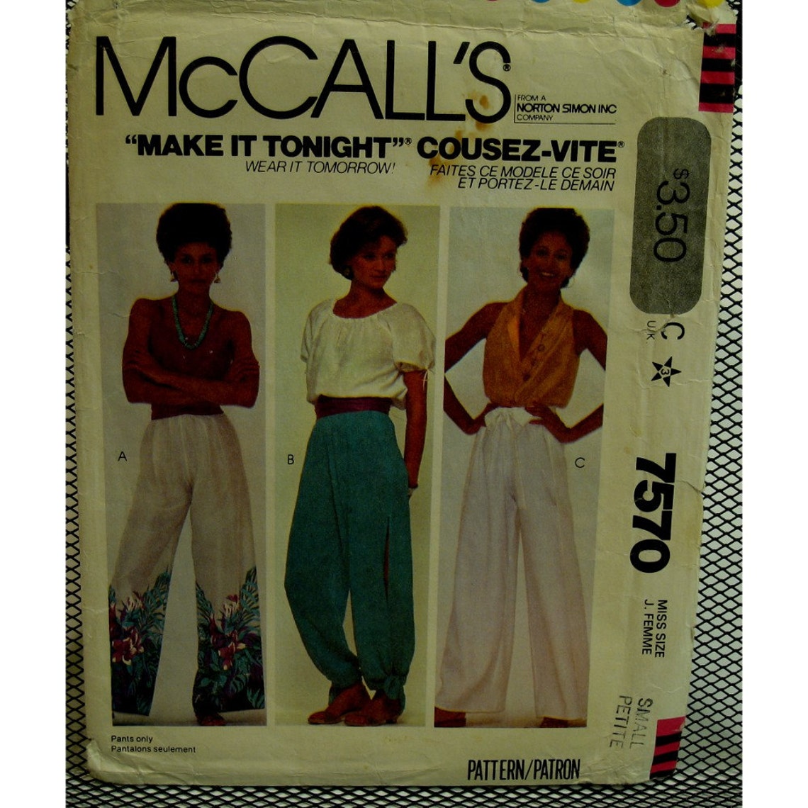 harem pants with side slits