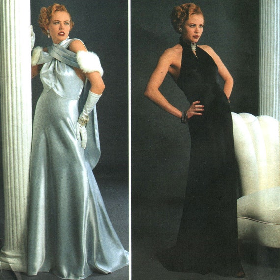 high neck halter evening gown