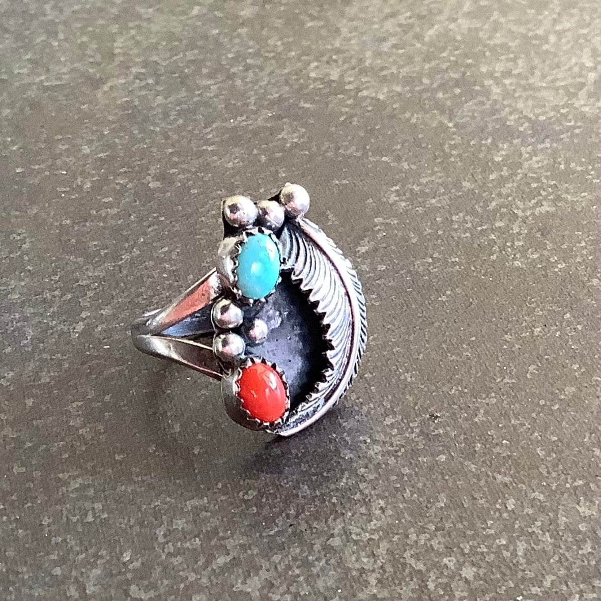 アクセサリー Vintage Navajo turquoise ring Vintage Native American Turquoise Ring Sterling Silver