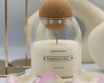 Vela perfumada de lujo en tarro
