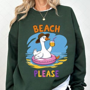 Summer Vibes Beach Lover Vacay Silly Goose Beach Please png, Summer Vibe png, Funny quotes png, Retro summer png design, Goose Mama Png