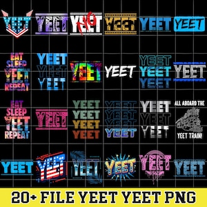 20+ Design yeet yeet yeet PNG Bundle, Yeet Png,  WrestleMania Collage Digital Design, Digital Download Wrestling Fan Art, digital file