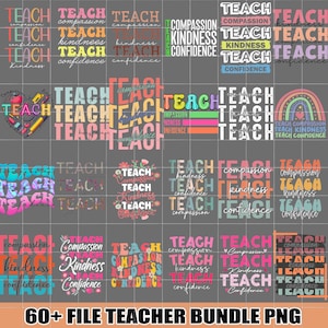 50+ Lehrer Png-Bundle, Lehrer-Shirt png, Lehrer-Sublimationsdesign, Lehrerleben png, Lehrer-Bundle, Lehrerwertschätzung