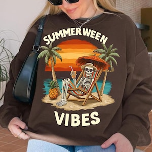 Retro Summer vibe Halloween Png, Funny Summerween Png, Horror Summer Png, Halloween Horror Characters Png, Trendy Summer Halloween Shirt Png