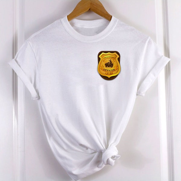 Lawn Enforcement Officer - Funny Men's/Unisex Shirt - 2 Colors to Choose From!