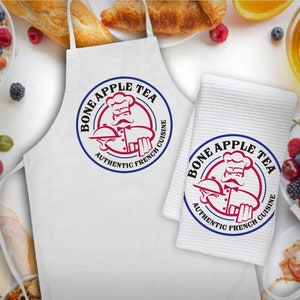 Bone Apple Tea, Dish Towel or Apron