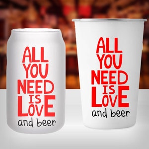 ONE Todo lo que necesitas es amor y cerveza, 2 artículos para elegir