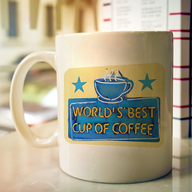 Elf Movie Inspired World's Best Cup of Coffee Color Etsy