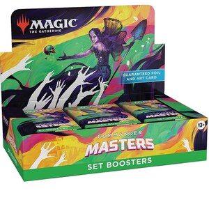 Magic The Gathering Commander Masters Set Booster Box - 24 buste - 360 carte