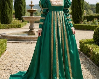 Renaissance Ball Gown Dress Women, Marie Antoinette Rococo Costume, Historical Queen Cosplay Dress, Victorian Style Fantasy Gown