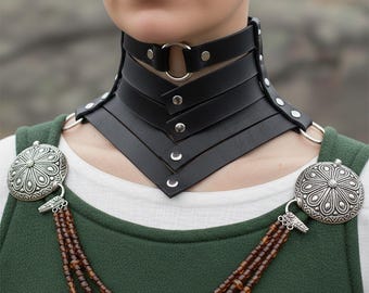 Gothic Leather Choker Black Neck Corset Punk Rock Harajuku Collar Alternative Festival Gift