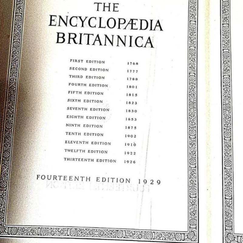 Encyclopedia Britannica Complete Set Etsy