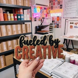 Toppa in ciniglia personalizzata con nome, termoadesiva, grande, stile college, per giacca, ricamo fai da te, regalo per aziende, da cucire.