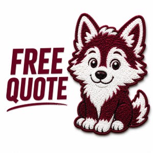 Custom Chenille Patches, Personalized Iron On Sew On Patches, Varsity Jacket Patch