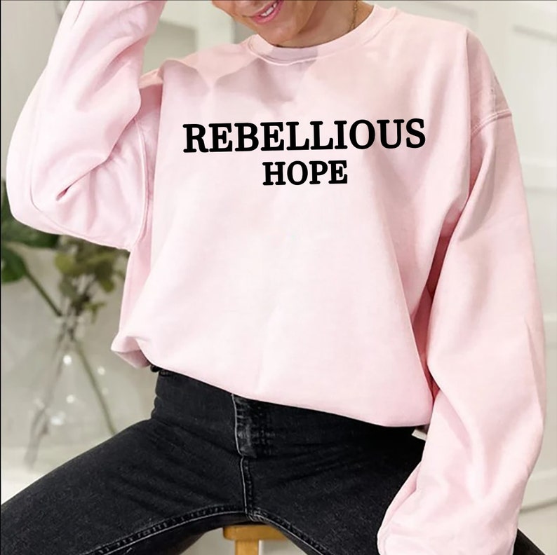 Rebellious Hope T-shirt Deborah James Sweatshirt Rebellious - Etsy