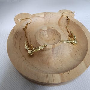 Orecchini Golden Snitch (argento o oro!)