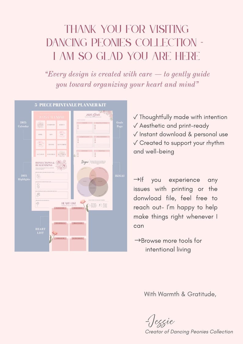 June 2025 Monthly Calendar With Quote | Soft, Intentional Design With ...