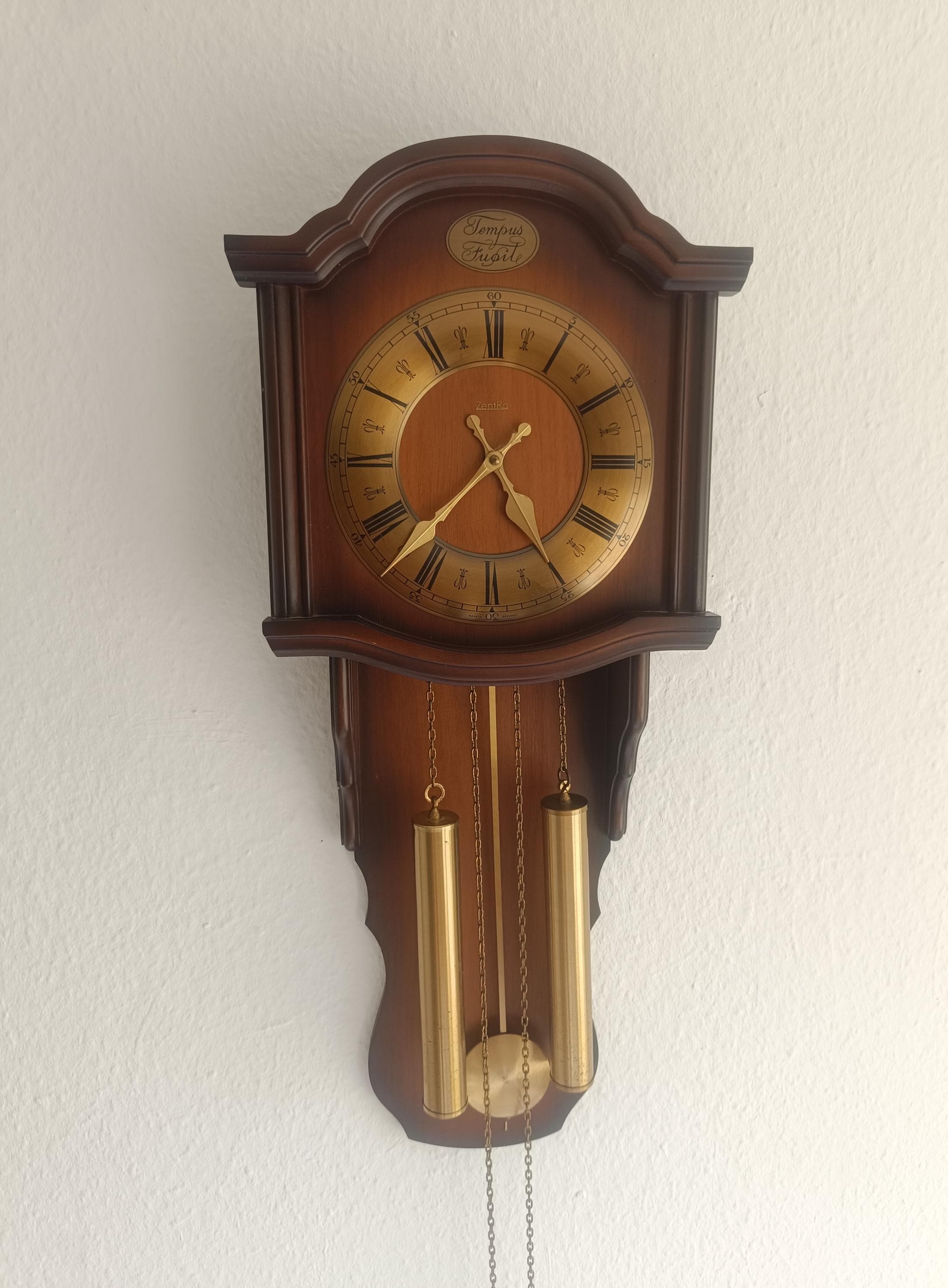 Tempus fugit pendulum clock - Etsy 日本