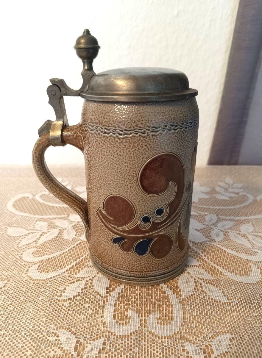1900s Beer Stein - Etsy