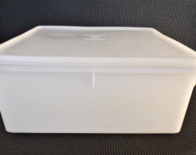 Large Vintage Tupperware Square Keeper 12 Inch Square Base Part Number ...