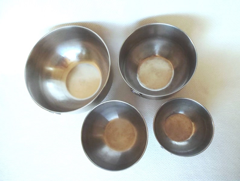vintage stainless steel mixing bowls vintage stainless steel mixing bowls
