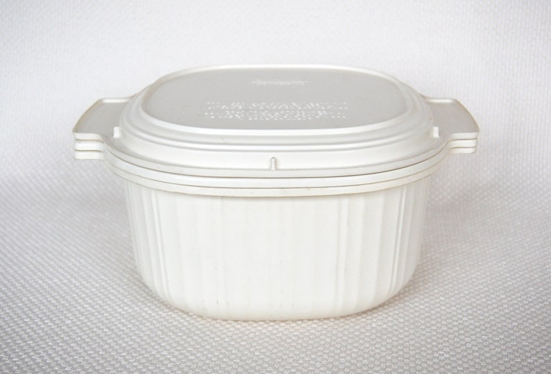 Vintage Rubbermaid Microwave Cookware 3 Quart Casserole Etsy