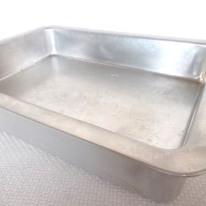 Vintage REMA 13 X 9 Air Bake Cake Pan, Aluminum Air Cushion Insulated 9 X  13 Cake Pan Patent 4595120 