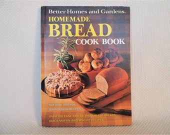 Vintage Breads cookbook Better Homes and Gardens 1973 Homemade Bread Cook book