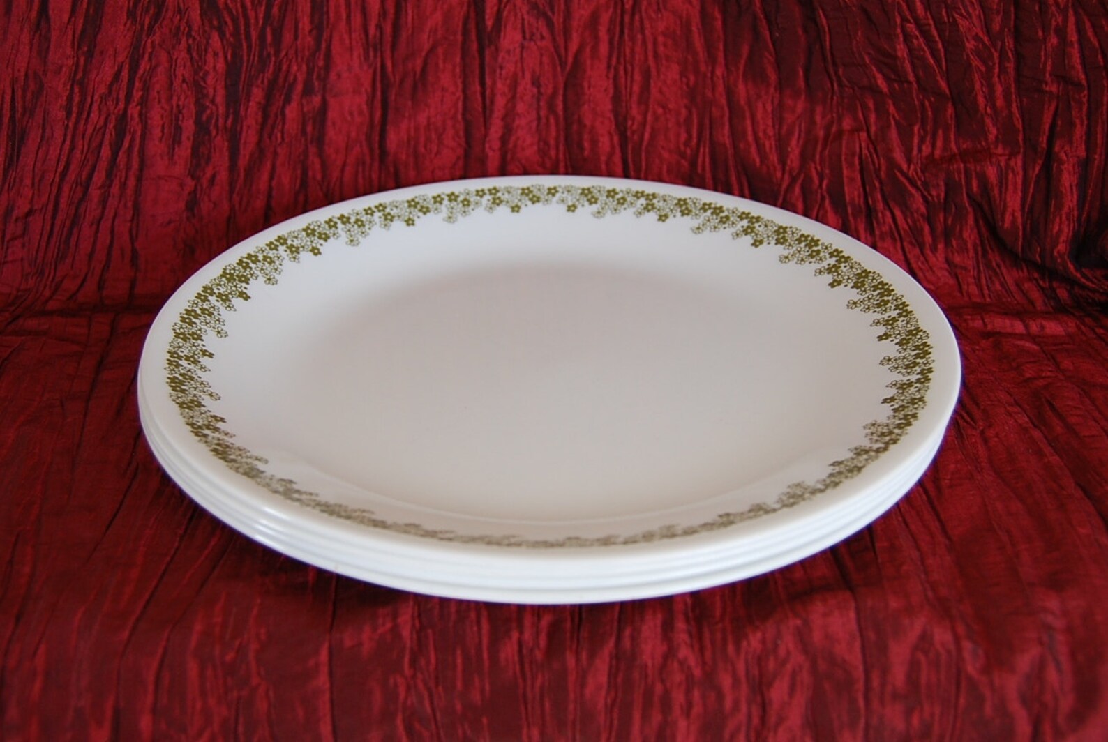 Set of 4 Vintage Corelle Dinner Plates Spring Blossom Dinner Etsy