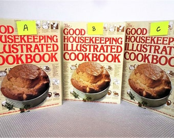 Vintage Good Housekeeping Illustrated Cookbook, Copyright 1980, Large Hardcover 512 Pages, Great Beginner Cook Book