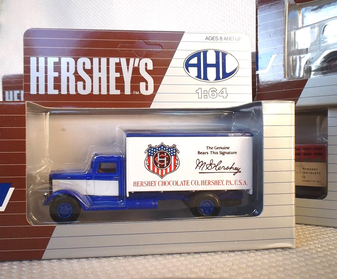 Set of 6 Vintage Hershey's Die Cast Trucks New In Boxes Etsy Italia