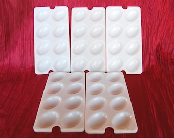 Vintage Tupperware Egg Tray Inserts Replacements (Options for One Single Insert or Multiples)