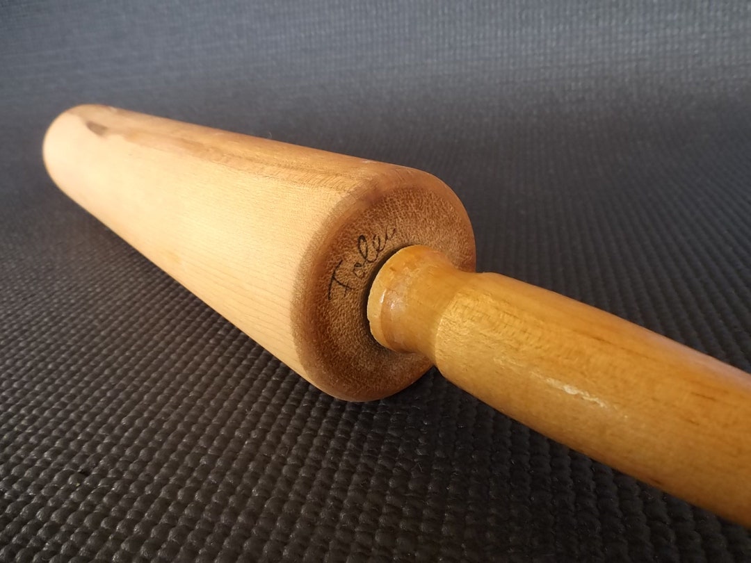 Vintage Foley Rolling Pin in Excellent Condition Ball Bearing Wood Rolling Pin Etsy