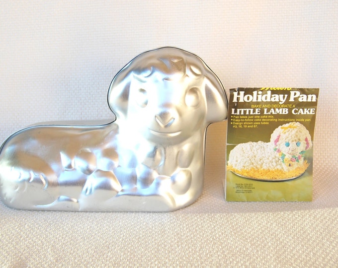 Vintage Wilton Lamb Cake Pan Stand up Lamb Pan Circa 1976 Etsy
