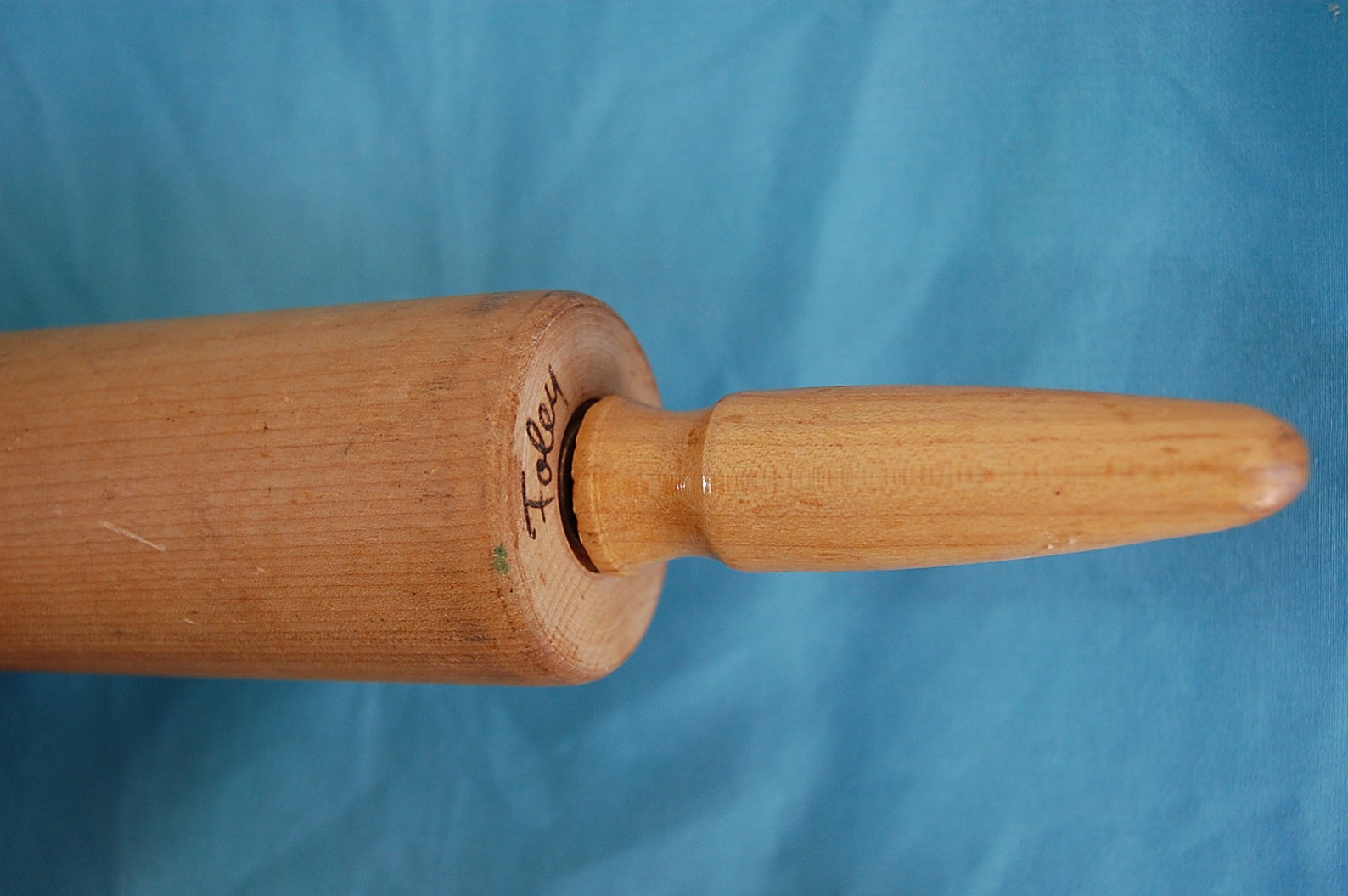 Vintage Foley Rolling Pin For Pie Crust or Pastry or Chasing a Etsy