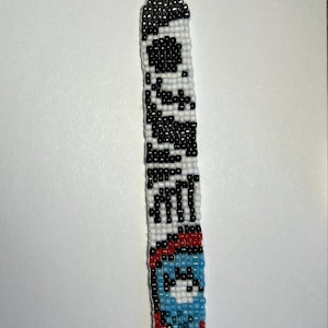 Jack and Sally Skellington Key Chain