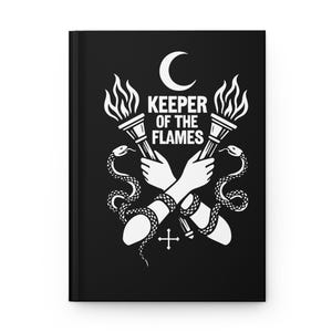 Hecate Witch Hardcover Journal: Black Grimoire, Dream Diary