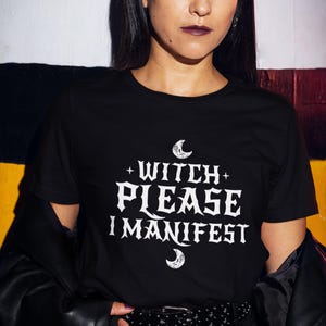 Witch Please Shirt, Halloween T-Shirt, Witchy Graphic Tee, Comfort Colors Shirt, Gift for Her, Cute Halloween Witch Shirt