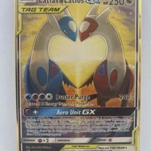 Pokemon Karte Metall Latias & Latios GX Liebe Geschenk Jahrestag Partner Geburtstag Monatstag