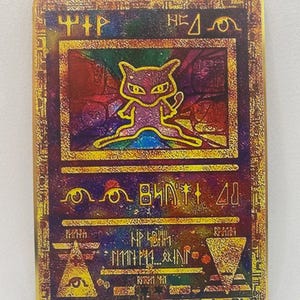 Pokémon Karte Ancient Mew 2000 Film Promo Metall Karte Geschenk WOTC Karte