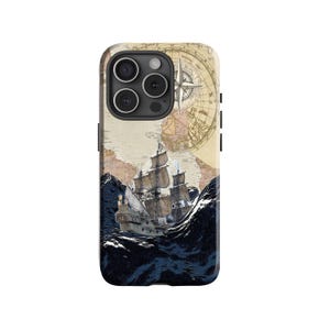 Custodia Nantucket Regatta, custodia robusta per iPhone 16, 15, 14, 13, 12, 11, Pro, Pro Max, Plus e Samsung Galaxy S23, S22, S21, S20 Ultra