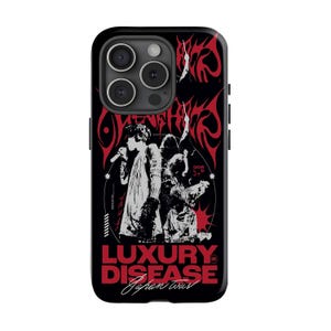 Rock and Roll Collage For iPhone 14 13 12 11 Pro Max Tough MagSafe Case, Samsung Galaxy  S22 S23,Vintage British Invasion Concert Ticket