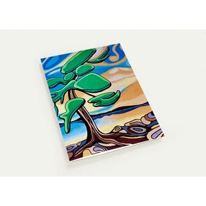 Northern Summer Greeting Cards - Pack of 10 Personalized Cards with Foil Accents