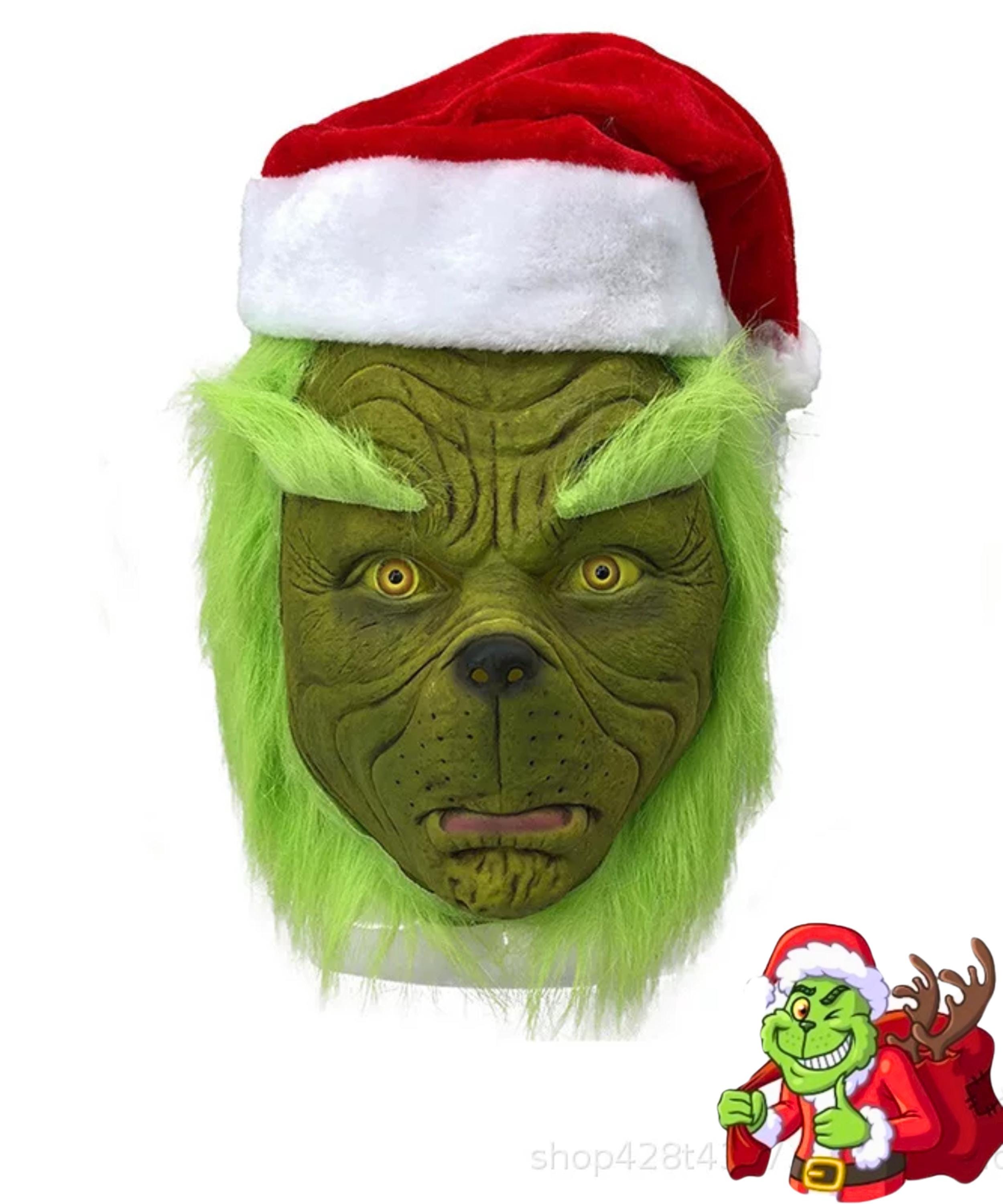 Grinch mask - Etsy 日本
