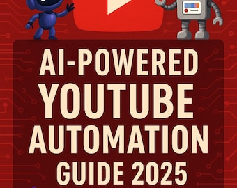 Youtube Automation Creator Guide 2025, Master Monetization with AI Tools, Viral Niches & Case Studies - Digital Ebook, Monetize YouTube