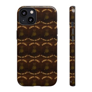 ¿Buscas a Jimbo James? ¡Lo encontramos! Diseño &quot;Dando lo Mejor&quot;, un regalo encantador para amigos, una funda motivacional para celular, accesorios de moda.