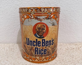 Vintage Uncle Ben's Rice 40th Jubiläum Limited Edition Blechdose 1983