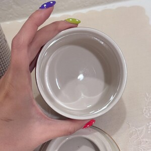 Anthropologie French Bistro Tile Canister Set Rise & Shine Du Jour Scoop 3pc image 17